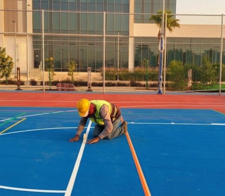 تركيب ملاعب تنس احترافية — صورة 5